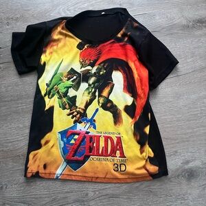 The legend of Zelda, ocarina of time shirt, size medium